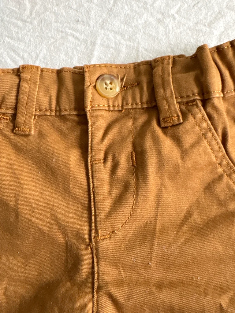 Pantalón Chino KIABI Camel – 3 Meses – photo 3